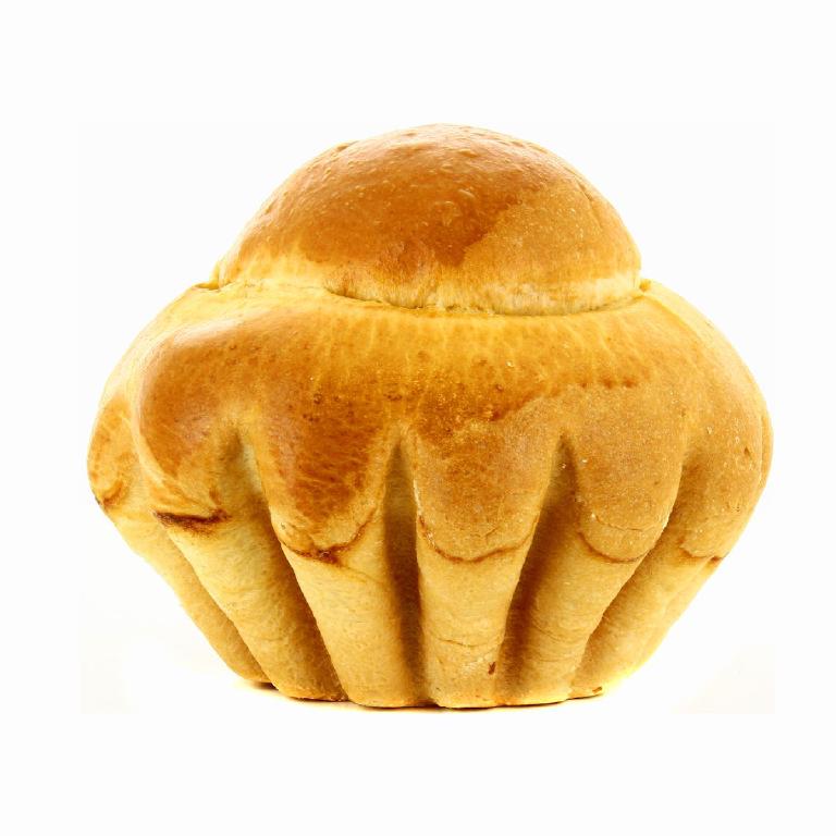 une brioche parisienne, avec son corps et sa tête