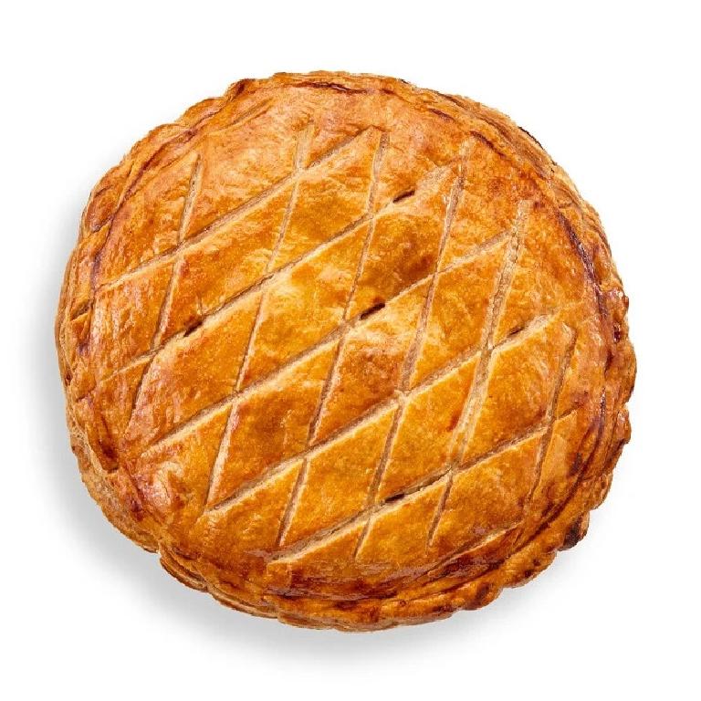 une galette des rois à la pâte feuilletée