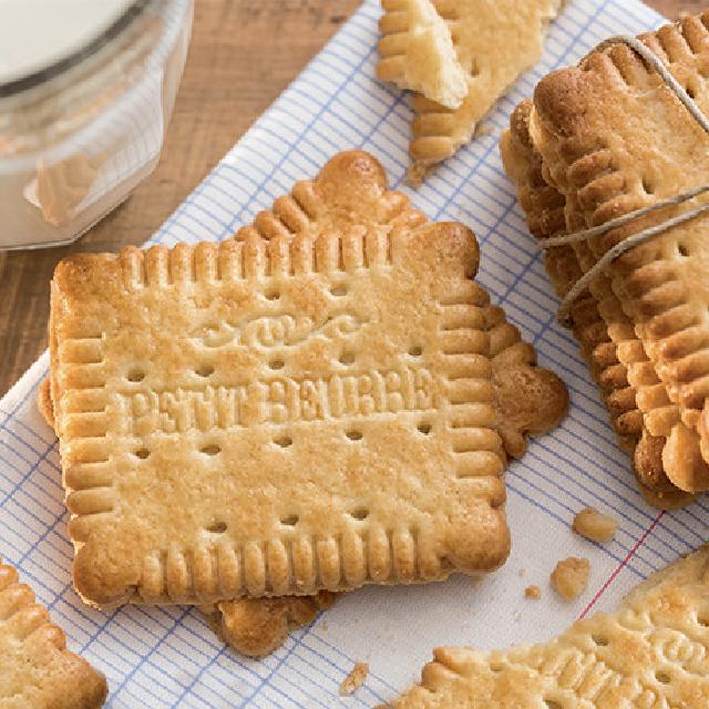 des petits beurres de type LU faits maison